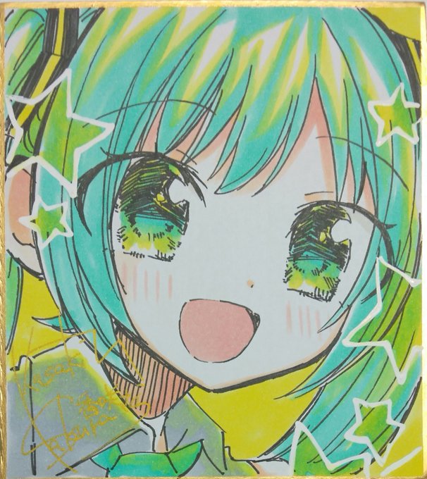 髪の毛の色は全部違うけど全員初音ミク 
