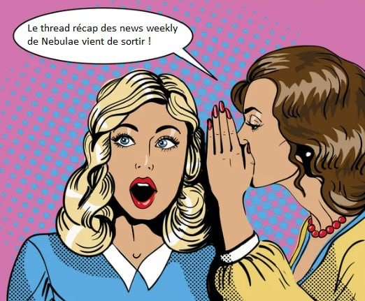 NebulaeVentures's tweet photo. [#THREAD] Avant de partir pour un week-end ensoleillé en famille ou entre amis voici le petit résumé de l'actualité dans notre #ThreadNewsWeekly 😎 https://t.co/fnNSSIXcuH