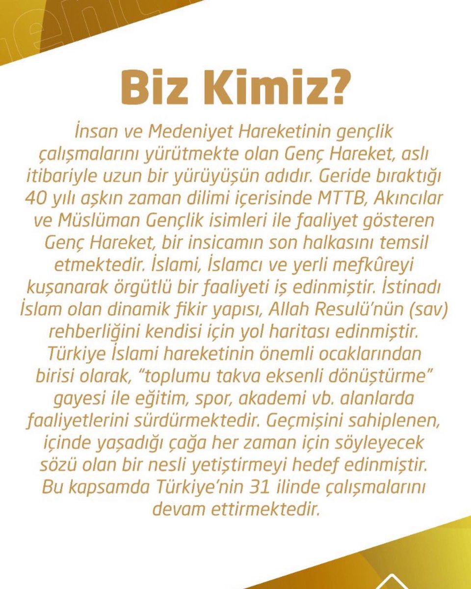 genchareket35's tweet photo. Biz kimiz? https://t.co/wGksOIsF6r