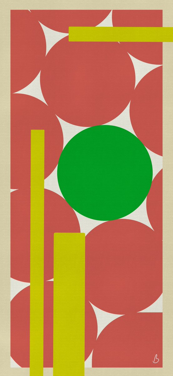 BenitoArt's tweet photo. Gm and Happy Friday! Today is day 13 of my 30 day abstract challenge! This piece is named, ‘Green Light Red Light’. #abstractchallenge #abstract #nft #30daychallenge https://t.co/67egqAh65p