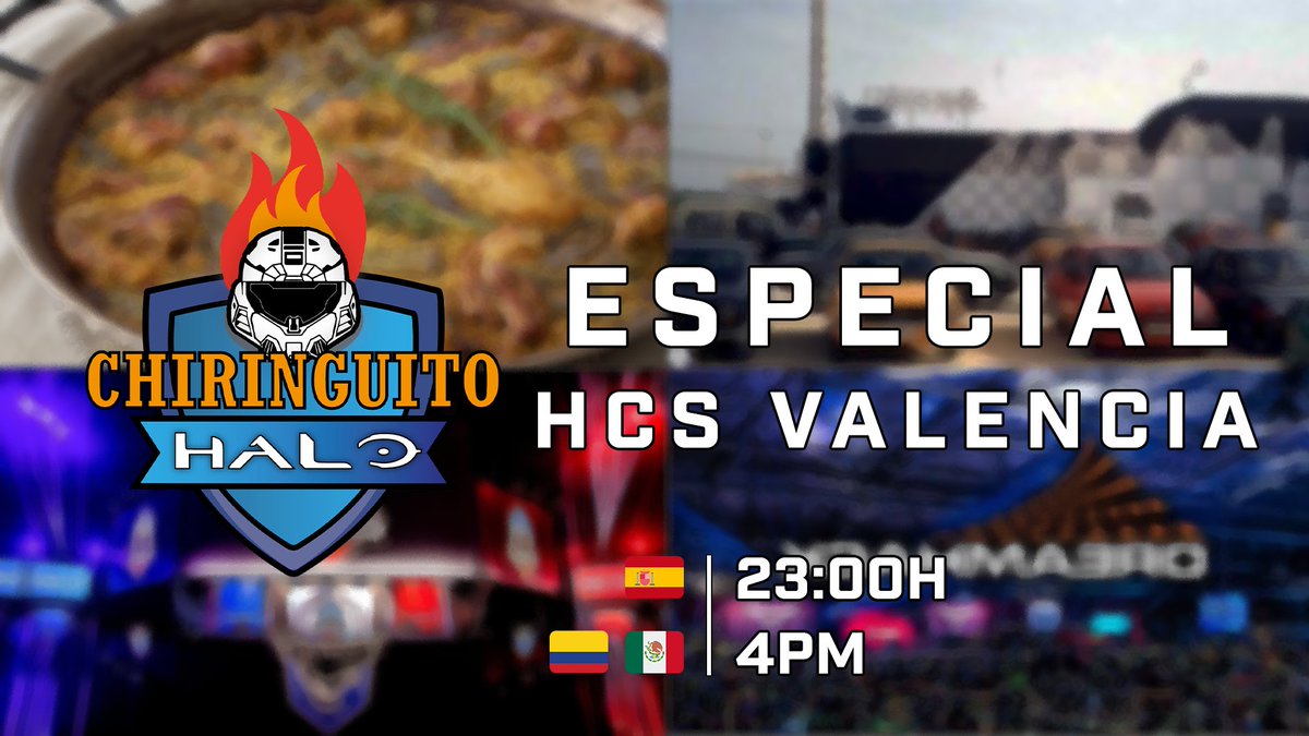 Espana_Halo's tweet photo. 🚨 Hoy vuelve el Chiringuito Halo 🚨
Con un programa especial HCS Valencia
📺 https://t.co/c8rQtC5EjZ 📺
Además de eso tendremos muchas novedades y presentaciones en el Chiringuito Halo de hoy.
#Halo #HCSValencia #HaloInfinite https://t.co/Vc2zNo30op