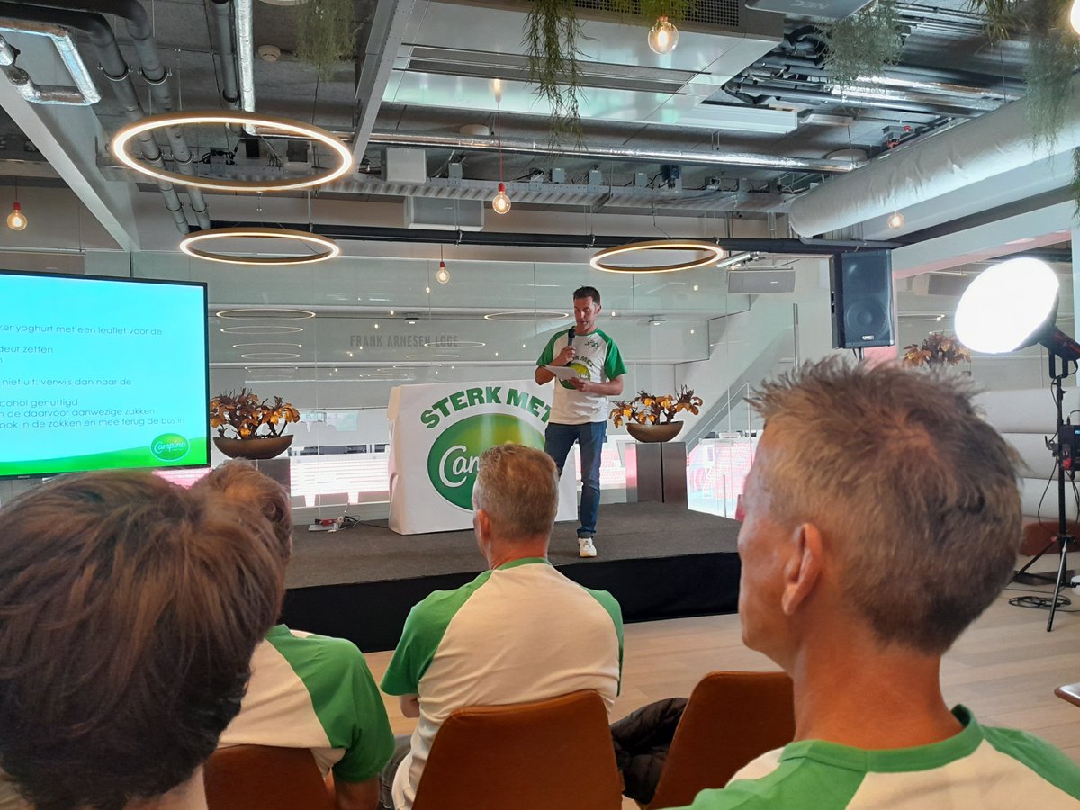 #sterkmetCampina
Start sterk met Campina #Philips stadion