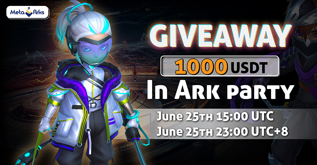 Metaarksnft's tweet photo. 📌 Time and Place📌 
Time：June 25th @ 15:00 UTC 🔥
Place：Activity
https://t.co/gSpKBdlG0d

🔸Awards and Bonuses🔸
🏆USDT red envelope rain, 1000 U，One hour uninterrupted🏆
🏆MetaArks  WL*20 https://t.co/MyWU7oB9iO