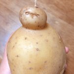 肉じゃがを作ろうと思ったら…。じゃがいもがベイマックスだった。