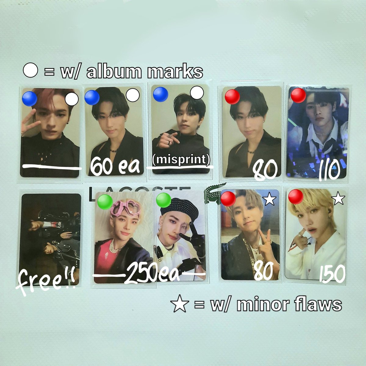 1003CB_'s tweet photo. [ wts lft ph ]  ▪️: #1003CBSells 

♡⃕  RANDOM SKZ PCS
- prices on pic
- check 3rd pic for more info

𖤘 skz straykids noeasy ne red black frame std unlock lenti dbs appmus oddinary frankenstein scanning mask off cevel glitter in seungmin felix han hyunjin beret goggles leeknow https://t.co/5BZu3zzrav