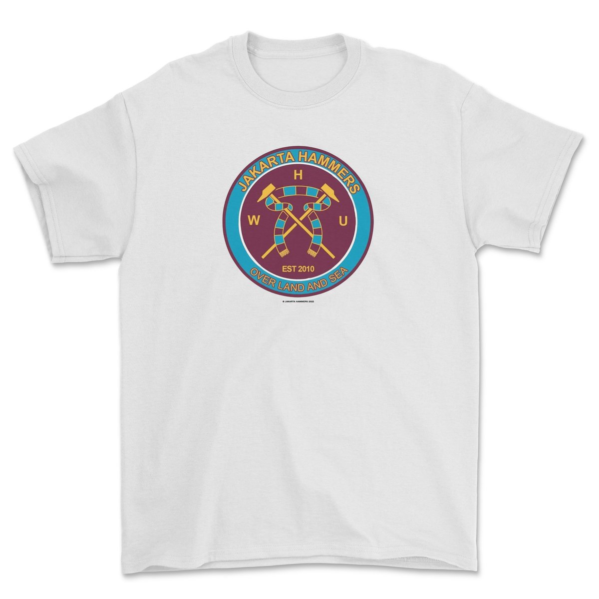 open PO " Jakarta Hammers old logo" on white tees 150rb di luar ongkir 

silahkan wa ke 087876153840