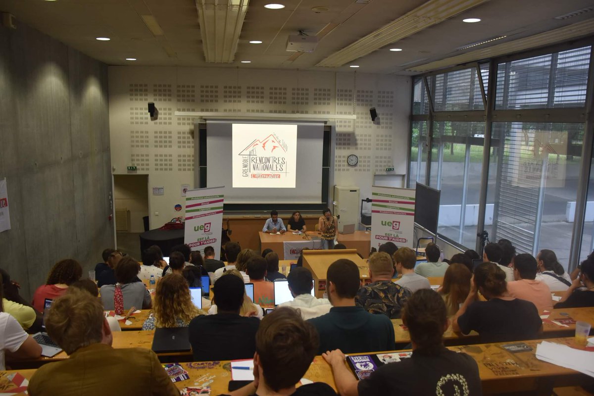 unionetudiante_'s tweet photo. Nous somme heureux-ses d'accueillir @ElisaMartinGre députée de l'Isère pour ouvrir les quatrième rencontres nationales de L'Alternative à Grenoble !

Un grand merci pour votre intervention sur les problématiques de l'enseignement supérieur et le rôle de la jeunesse. https://t.co/Ju0K4Nd59a