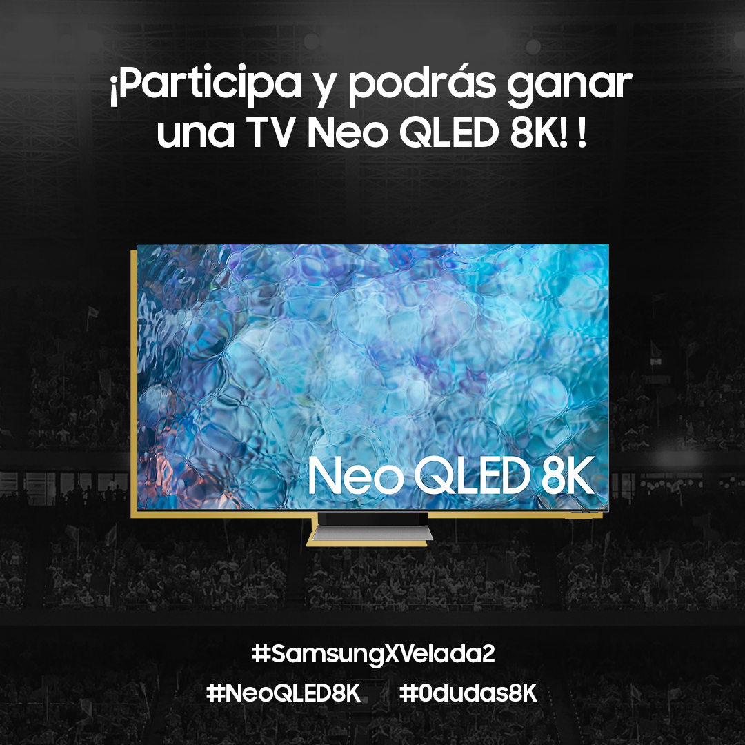 SamsungEspana's tweet photo. Se vienen cositas🖖💃

Responde: ¿Quién crees que será la estrella de #LaVeladaDelAño2?🌟😏

👉🏻Follow @SamsungEspana
👉🏻RT
👉🏻Menciona a tu colegui con #0dudas8K, #NeoQLED8K y #SamsungXVelada2.

BBLL: https://t.co/TEQ1IK6SKa
📆Participa hasta el 25/06 https://t.co/n77qyqTQf2