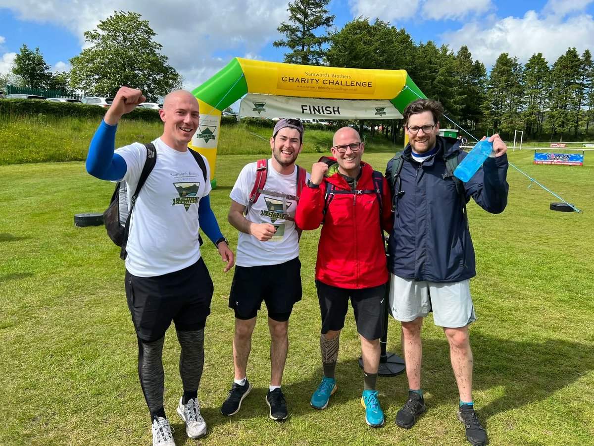 Over the last two weekends, we had two teams taking part in the tough <a href="/SBCC2022/">Samworth Challenge</a> challenge. 🏞
 
Together, they raised over £2000 for our charity partner, <a href="/ButtleUK/">Buttle UK</a>. A huge well done to all involved, what a fantastic achievement! 👏🏽
#SamworthBrothers #CSR #fundraising #Charity
