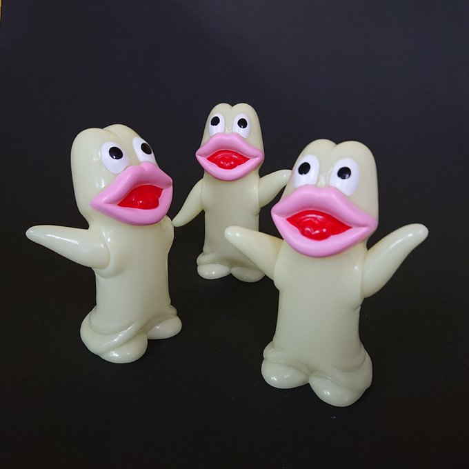One up.xPICOPICO 大サンシロー さすらい山椒魚 ピコピコ ソフビ