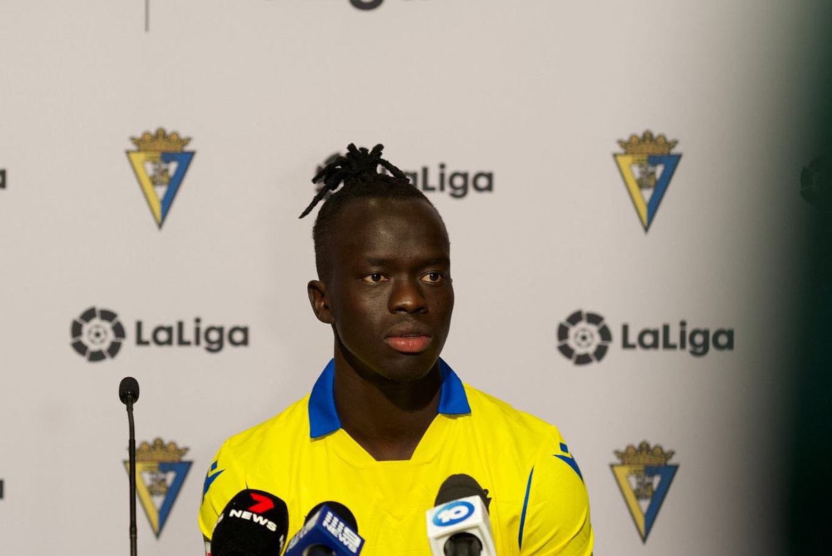 awermabil17's tweet photo. I 'm very happy to join @Cadiz_CF and play in @LaLigaEN. It is a dream come true for me and my family. I am looking forward to meeting everyone soon and beginning the hard work to bring joy and success to our fans. #VAMOSCÁDIZ https://t.co/6RapOX66R8