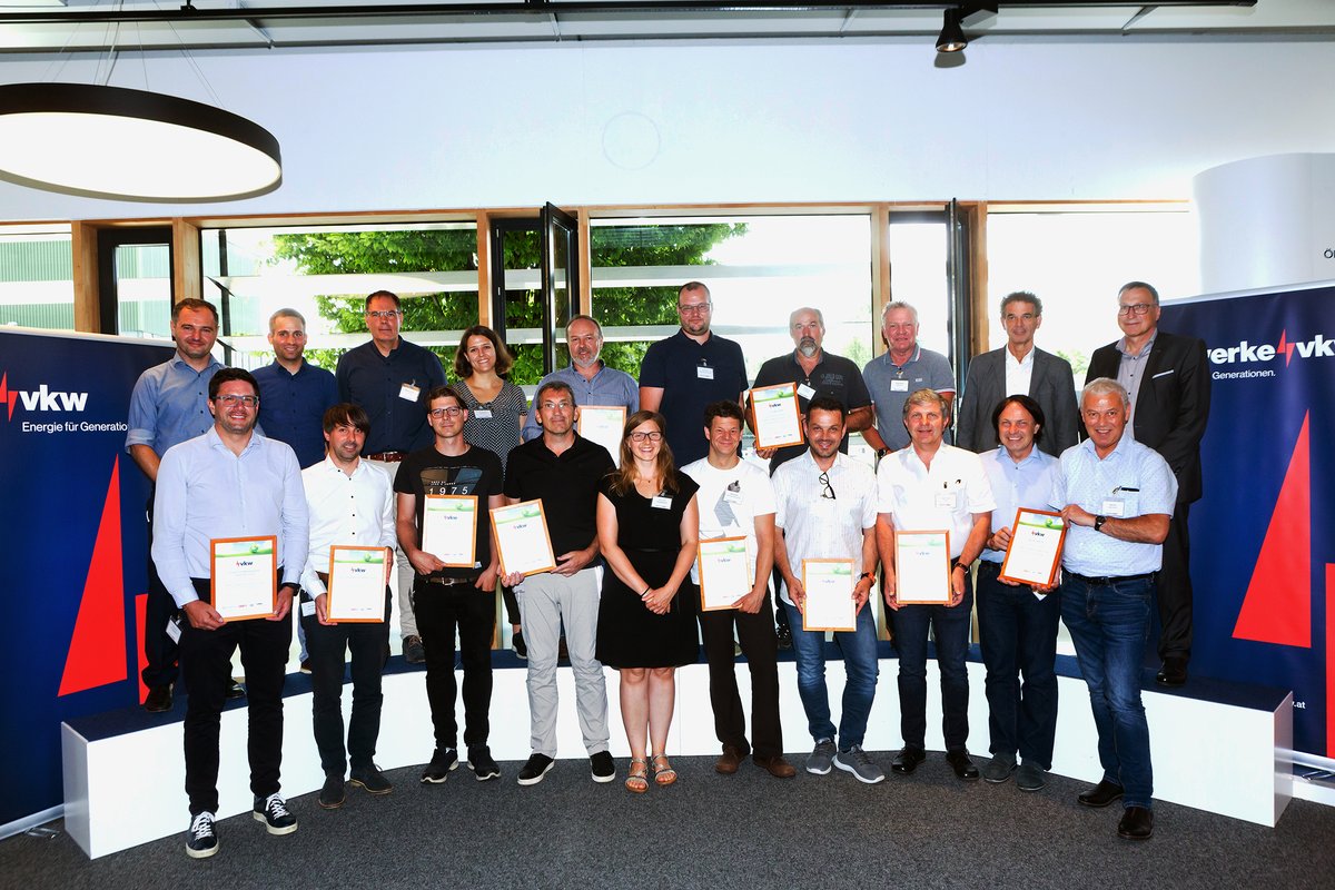 Abschlussveranstaltung des 3. #Energieeffizienz-Netzwerks Vorarlberg. Initiiert von <a href="/illwerkevkw/">illwerke vkw</a>, wir unterstützten als energietechnische Beratung. 

<a href="/annagruber16/">anna_gruber</a> stellt die Ergebnisse vor: Ziele wurden mit 6 % Effizienzsteigerung und 7,3 % CO2-Minderung sogar übertroffen!