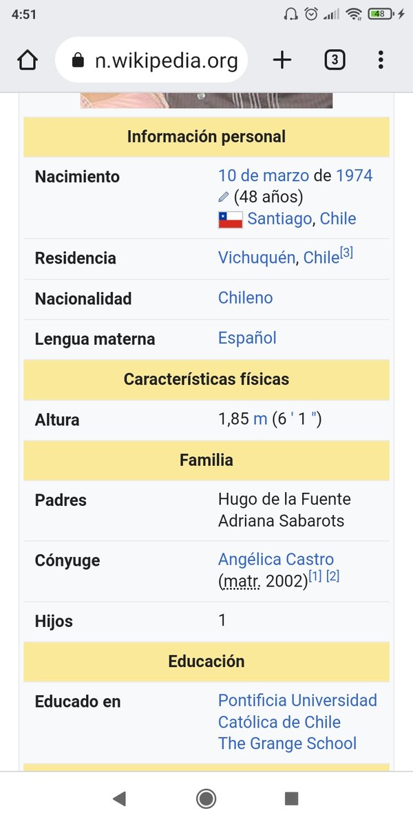 roble_p's tweet photo. "Cristian de la Fuente"
Me podrá decir CdeF, cuántos hijos de la amante del papá, podrian estudiar en "the grande school" , desde ahí parten tus privilegios y si te sacaste la cresta trabajando fue por que te dieron las herramientas para hacerlo.. https://t.co/wawanU8LaY