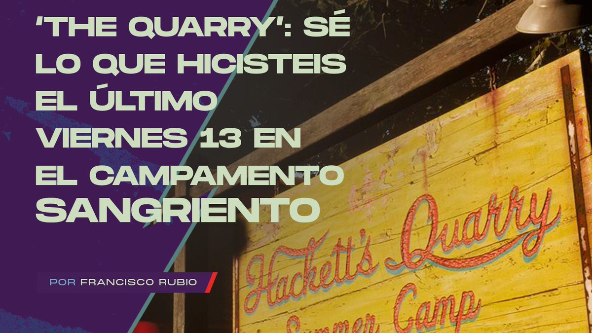 breakrevista's tweet image. #BreakTheWeb se va de campamento🏕️

Francisco Rubio nos habla de #TheQuarry, un videojuego oda a todas las grandes sagas de terror de los 70/80🔪

breakrevista.com/the-quarry-se-…