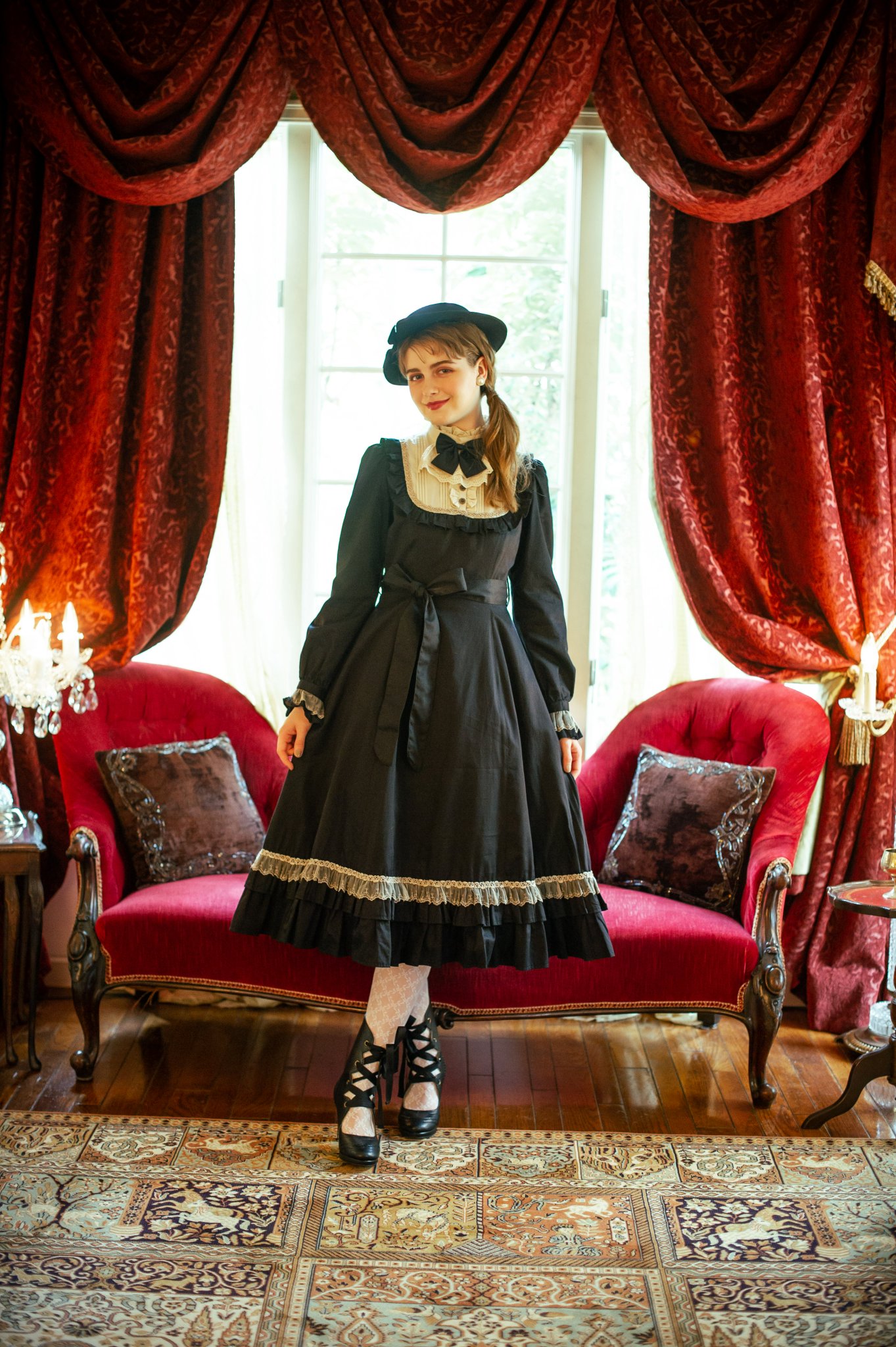 Victorian maiden リボンチェリールームウェア 『値引き上限