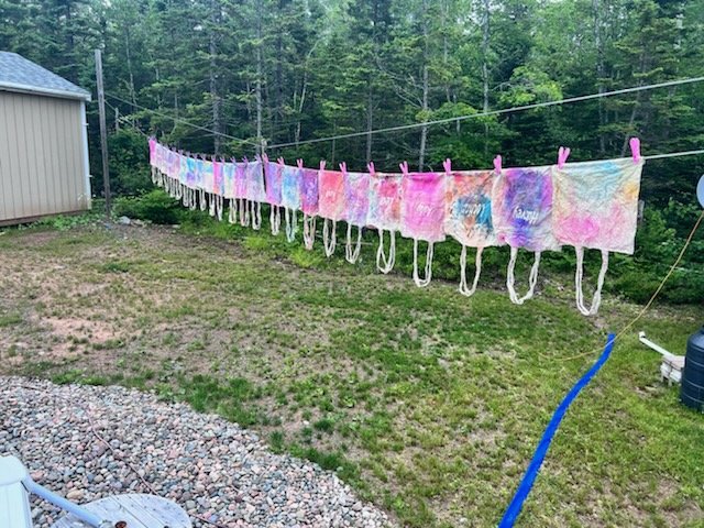 Tie dye FUN!  The children have been talking about tie dye so we got some supplies and spent our morning creating.  It was so much fun. We can't wait for the children to share their creations with their families. #nspreprimary <a href="/Oldfield_Osprey/">Oldfield Elementary</a> <a href="/MsCourteny/">Ms. Courteny</a>