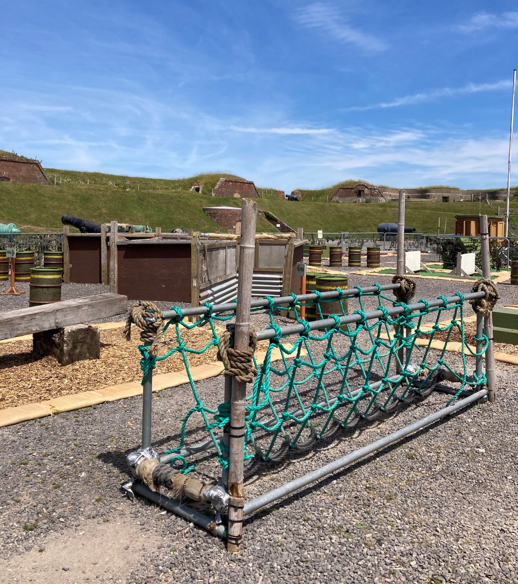 Our summer assault course is open this weekend for children to enjoy.

It will open on weekends and then daily in the school holidays - £4.50 pay on the door.

Come and take on the challenge of the course!

#assaultcourse #summer #activity #familyfun