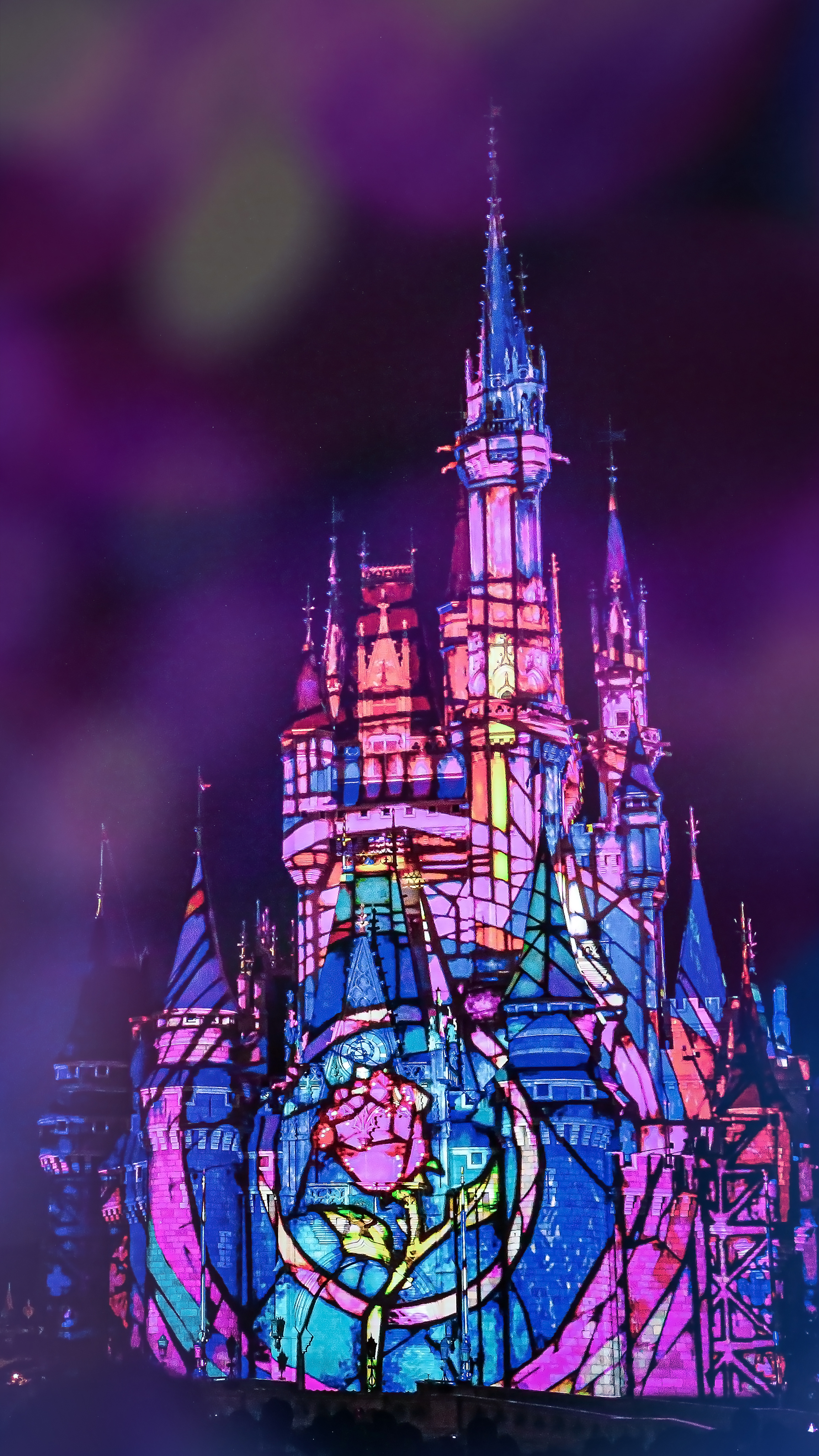Daiki ディズニーランドのステンドグラス風シンデレラ城が素敵すぎた T Co Dec9wlskwq Twitter