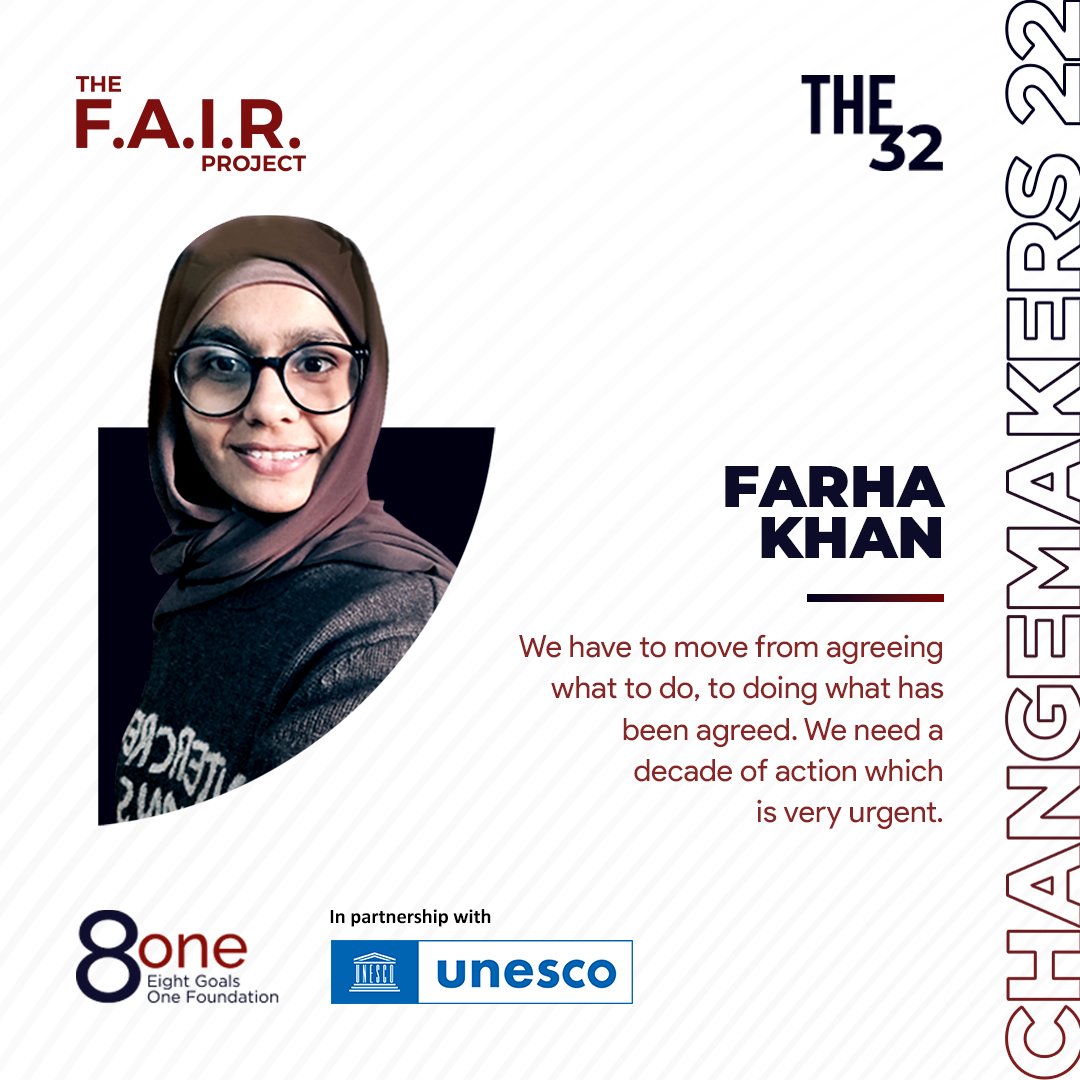 8onefair's tweet photo. Farha Khan is inquisitive &amp; curious to learn new things in life. She endeavours to bring the humdrum of her academic journey into a patchwork of exciting expeditions. Her long-term goal is to expand the horizon of her knowledge &amp; enhance her self-awareness. 
#TheFAIRProject2022 https://t.co/sxMD50aHDn