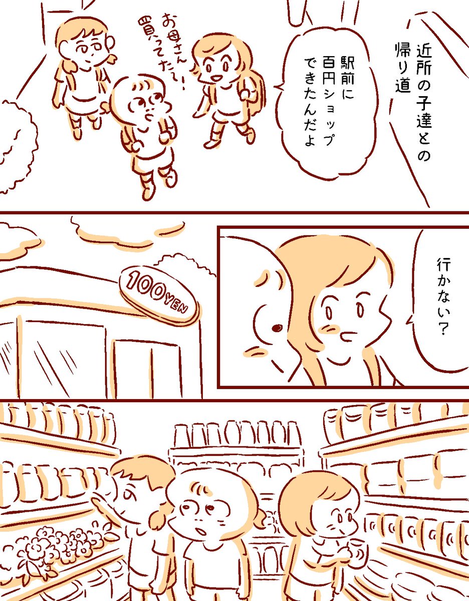 近所の子たちとメイクをした日1/2 