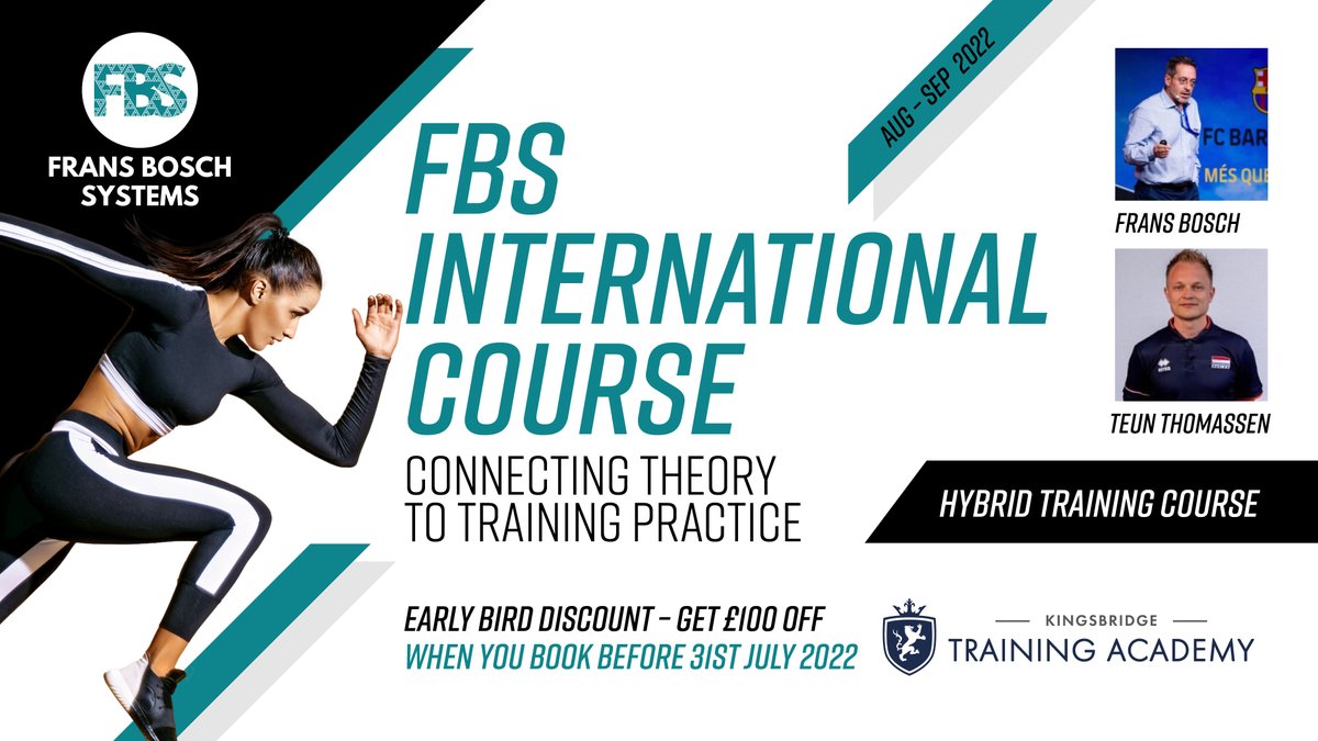 Kingsbridge Training Academy (@kingsbridge_ta) on Twitter photo Join us for the first public <a href="/fboschsystems/">Frans Bosch Systems</a> in UK and ROI🌟
<a href="/FransBoschBook/">Frans Bosch</a> and <a href="/TeunThomassen/">Teun Thomassen</a> will deliver this hybrid training through online and onsite training formats, fully immersing attendees in theory and its practical translations🙌
Book Now! bit.ly/3QNgtq3 Join us for the first public <a href="/fboschsystems/">Frans Bosch Systems</a> in UK and ROI🌟
<a href="/FransBoschBook/">Frans Bosch</a> and <a href="/TeunThomassen/">Teun Thomassen</a> will deliver this hybrid training through online and onsite training formats, fully immersing attendees in theory and its practical translations🙌
Book Now! bit.ly/3QNgtq3