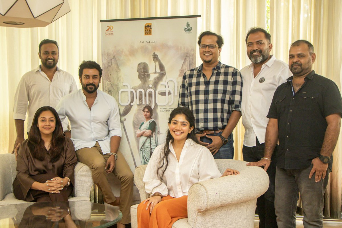 Jo & I are glad to associate with team #Gargi Some characters just stay in our minds! New thoughts and writing must be celebrated!Hope you all like it! @Sai_Pallavi92 #Jyotika @prgautham83 #AishwaryaLekshmi #GovindVasantha @kaaliactor @SakthiFilmFctry @blacky_genie @2D_ENTPVTLTD