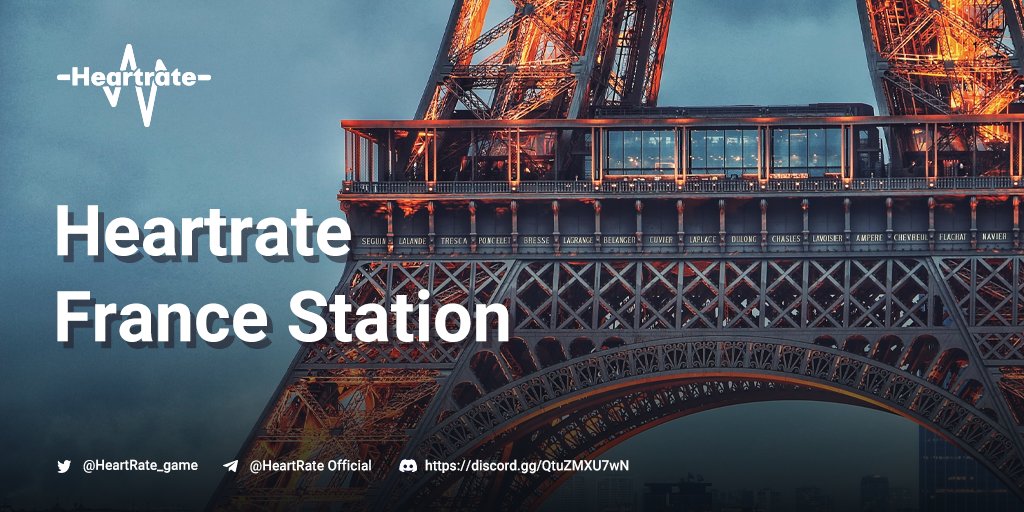 Heartrate's collection of Global badges is LIVE now, the first one will be France Station!

🎁France OAT #NFT
⏰12 PM UTC June 24

To enter:
✅Follow @HeartRate_game, RT &amp; Like
✅Complete the tasks here:
🔗galaxy.eco/heartrate/camp…

#Airdrop #NFTGiveaway #NFTdrop #web3