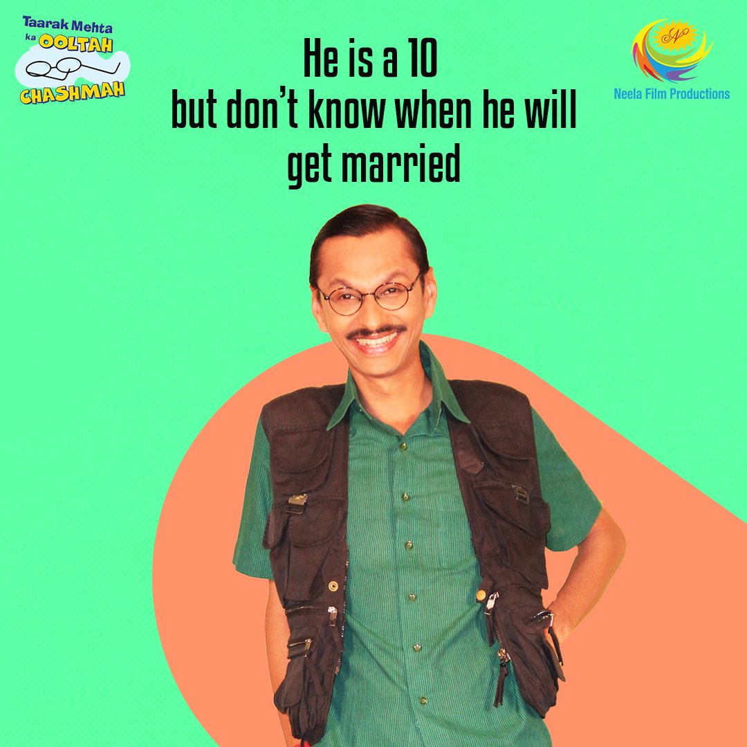 TMKOC_NTF's tweet photo. It’s time to tag someone who is a 10 and give a🤗

#TMKOC #TaarakMehtaKaOoltahChashmah #TMKOCWorld #GokuldhamUniverse #TMKOCComedy #NeelaTeleFilms #Entertainment #Friday #Trend #TEN #topicaltrend #Trending #trendingpost https://t.co/O1l9PrC8Nc