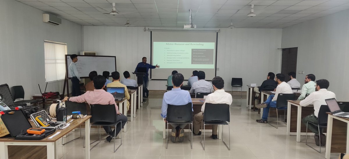 AlJazariLahore's tweet photo. Two days training focusing on operations & maintenance of #pump, #motors & #control_parts with emphasis on preventative maintenance with help of #Vibration_Analysis
@PnD_Punjab @UrbanUnitGop @jica_direct_en #5_WASAs https://t.co/j6dkEAZvdC
