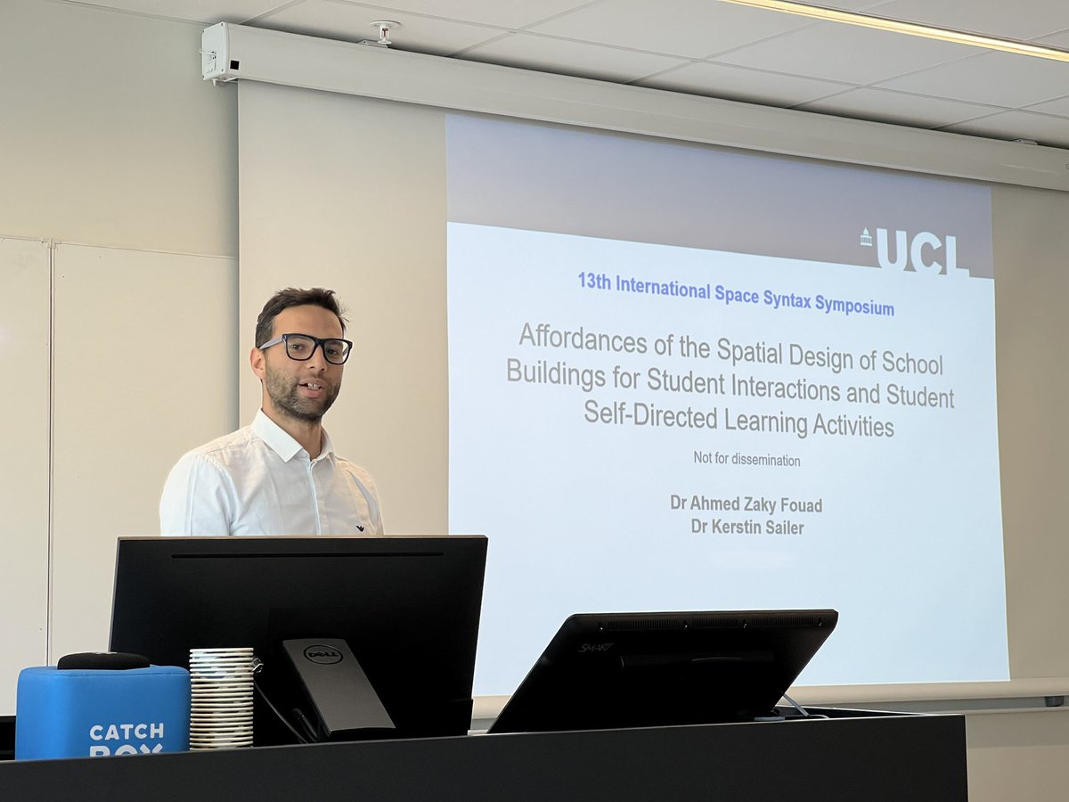 ahmedtarekzaky's tweet photo. I’m honoured to have presented part of of my PhD research @TheBartlettPhD on #School #design and #affordances in the 13th Space Syntax Symposium #SpaceSyntaxBergen. @kerstinsailer I felt your presence in the room today.@urban_formation I love how u connect me to other researchers https://t.co/EdKdPeE7ZN