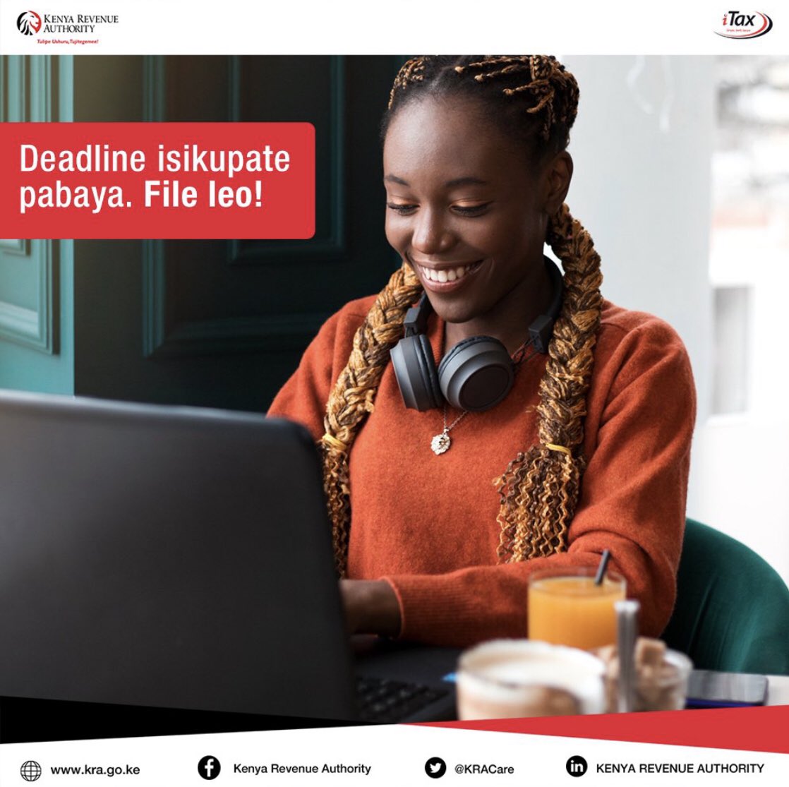 beth_kasinga's tweet image. Unajua kufile taxes⁉️ 

Kama mimi nimelearn pia wewe utawezana ! 👩🏾‍💻👨🏾‍💻

Learn step by step with this link : kra.go.ke

#FileYourTaxes
#UsilipeFine
#KRATaxDeadline