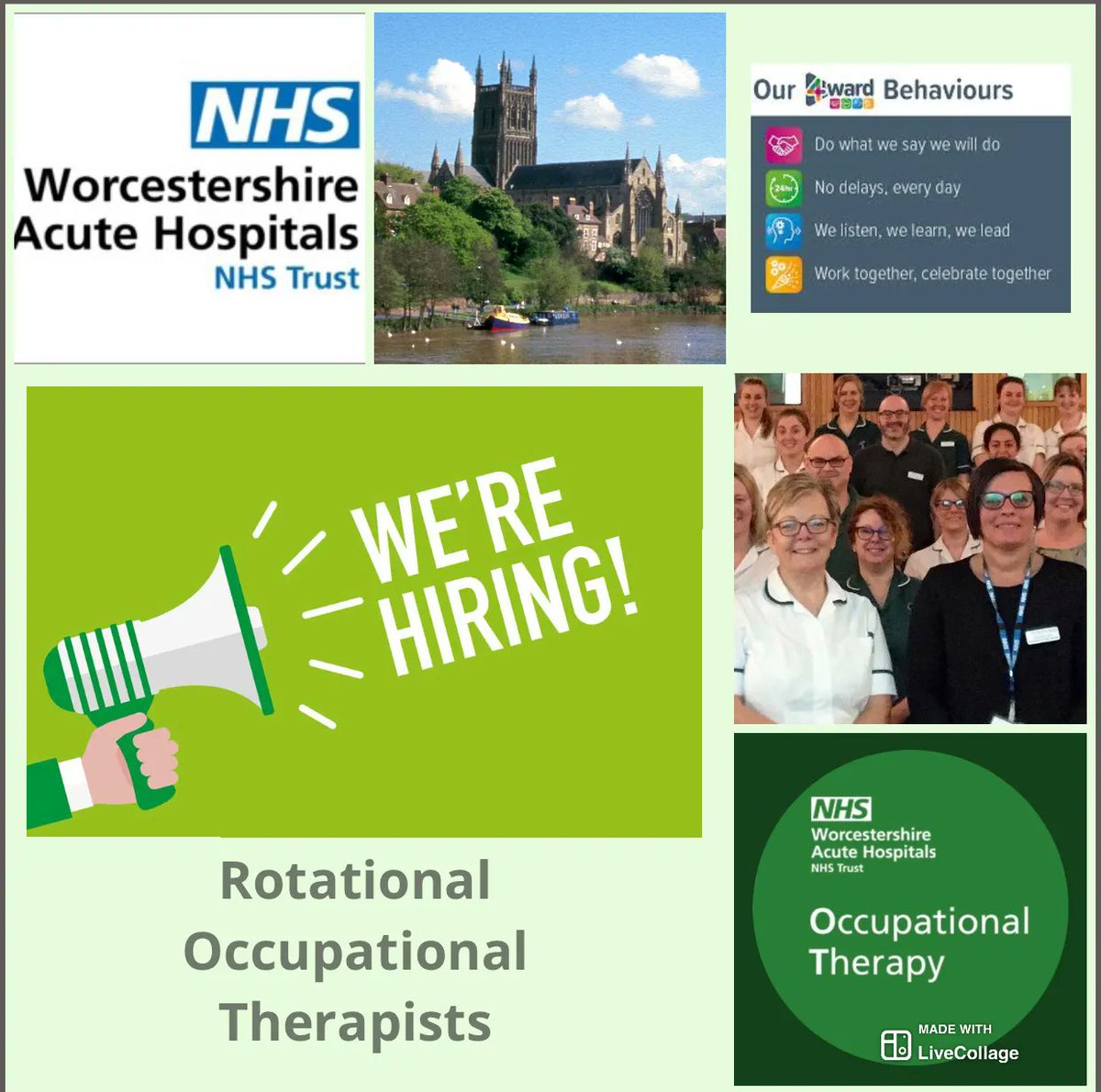 ⭐️Are you a newly qualified Occupational Therapist? Or looking to enhance skills? 

Rotations include: ⬇️
🧠Stroke, 🦼Complex Care (Critical Care and Neuro-rehabilitation), 🩺Frailty, 🏥Medicine, 🩻Surgery, 🦴Trauma &amp; Orthopaedics, 👋Rheumatology &amp; Hand Therapy 

See NHS Jobs
