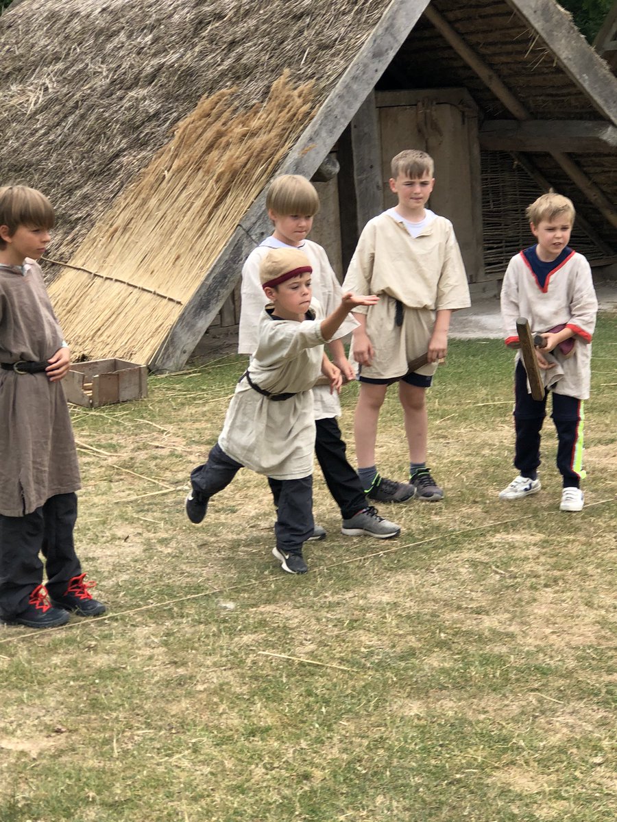 SJBmiddleschool's tweet photo. Viking games were very popular among the Year 4 boys! They are keen to hone their skills with a set for Middle School playtimes. https://t.co/zqXHSPWYq2