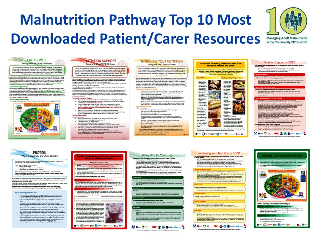 Malnutrition Pathway (@mnpathway) on Twitter photo The <a href="/MNPathway/">Malnutrition Pathway</a> patient & carer resources received over 15,000 downloads last year check out the most popular resources. 10 years of #TacklingMalnutrition bit.ly/2UWM4Jw The <a href="/MNPathway/">Malnutrition Pathway</a> patient & carer resources received over 15,000 downloads last year check out the most popular resources. 10 years of #TacklingMalnutrition bit.ly/2UWM4Jw