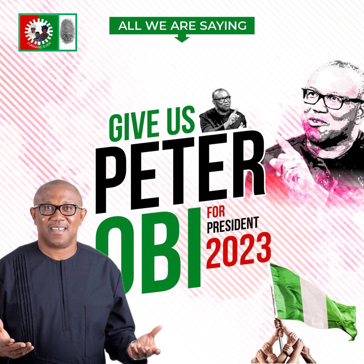 With togetherness the impossible can be possible, it’s time for real changes to be made #SoroSokeDecides #BetterTogether #GreaterNigeria #PeterObi2023 #WeCantContinueLikeThis #YouthVoteCountNG