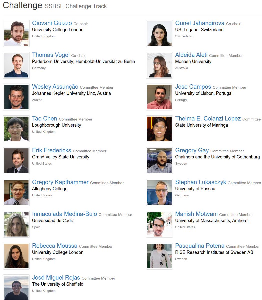 Solve a challenge case and submit your search-based software engineering solution to <a href="/ssbse/">SSBSE</a>'22. We 👇 are looking forward to your submissions.