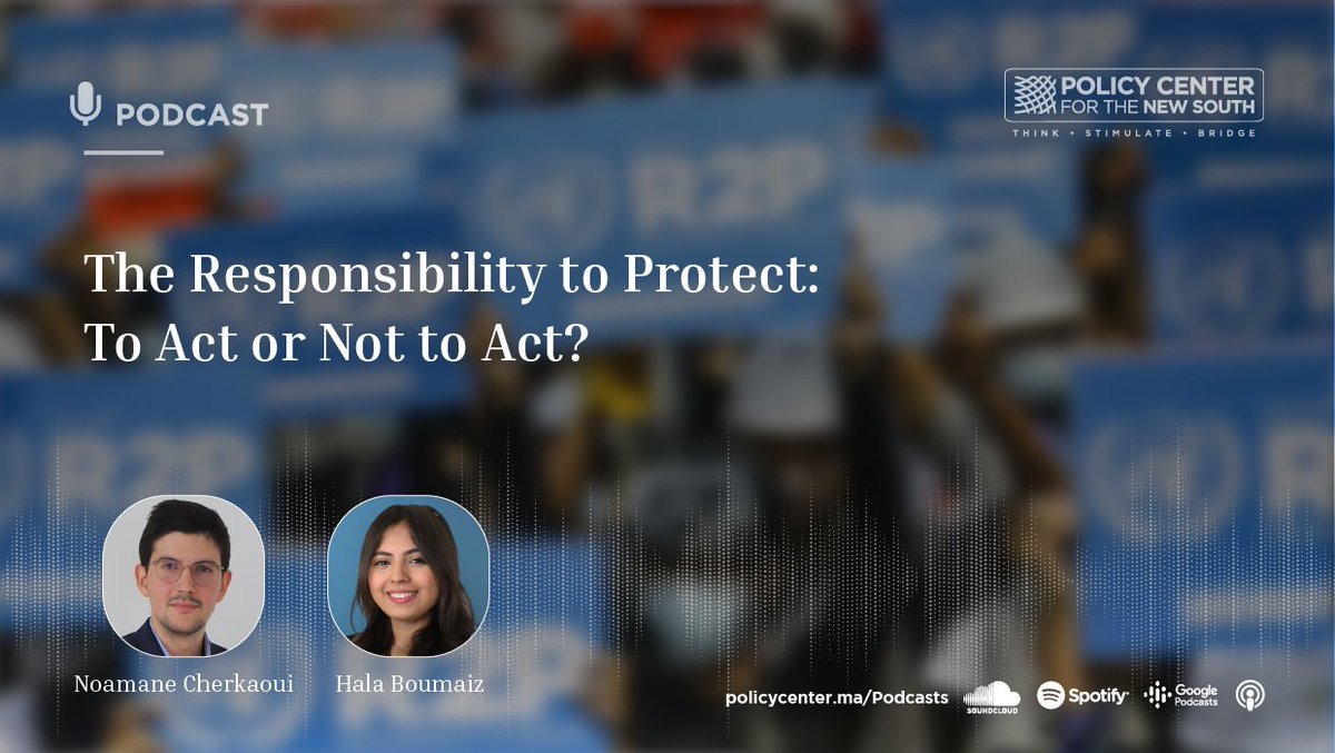 n_cherk's tweet photo. Happy to share my latest podcast for @PolicyCenterNS in which I was interviewed by @halaboumaiz. I discuss my recently published paper that analyses the Responsibility to Protect (R2P) doctrine and how it can be reconsidered:
https://t.co/XYAtupEarg https://t.co/CHqzRuSfgX