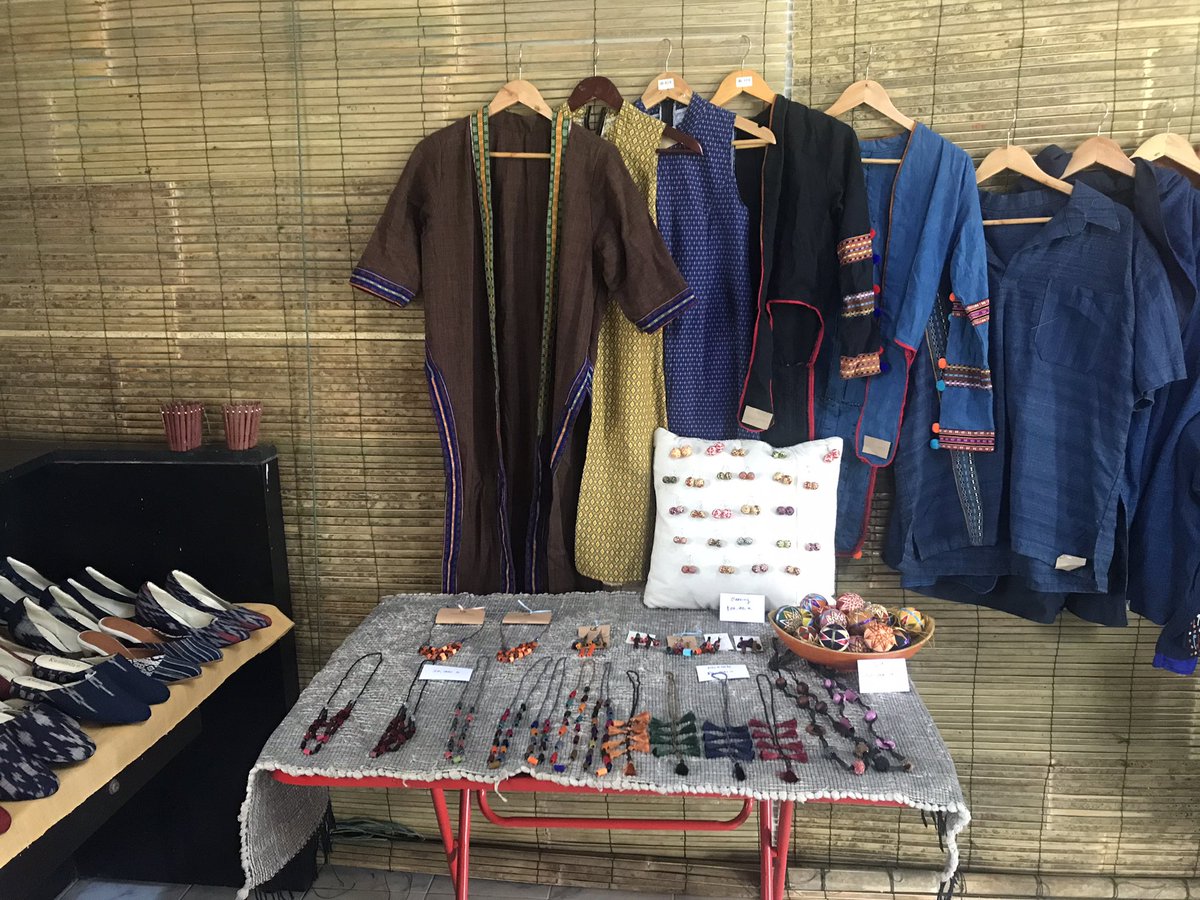 JohnPearson68's tweet photo. It was so lovely to visit XonPhao Centre this morning, an organisation for Lao people living with disabilities. We handed over money donated by organisations that attended our recent Queen’s Birthday Party. The centre produces lovely items – they made our Union Jack facemasks! https://t.co/oihkWZuxUS