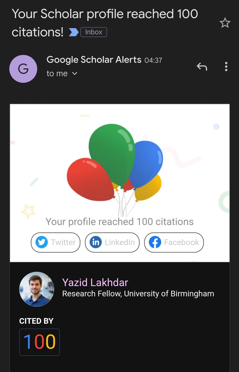 100 citations 🥳 well done @YazidLakhdar, this is one to celebrate!