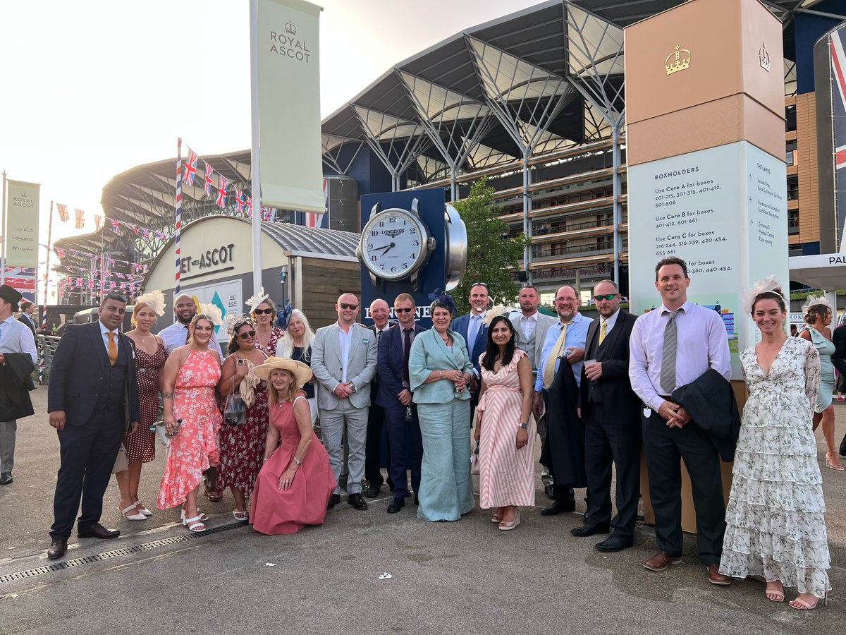 Last week our whole team enjoyed a wonderful day out to the races at #royalascot. After a tough few years and getting through the Covid-19 pandemic we celebrated the resilience of the business and the consistent hard work of all our staff. #team #business