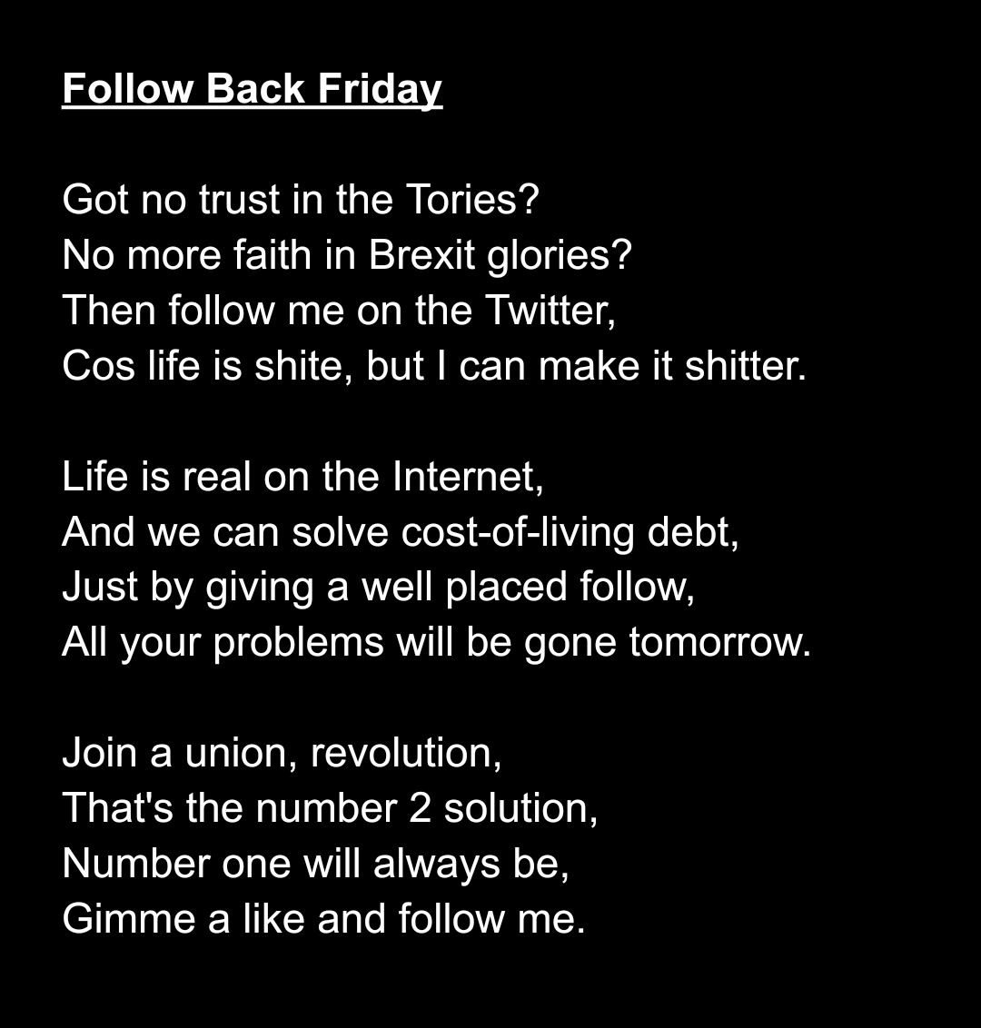 Poem #15

#FollowbackFriday #poetry #FolloForFolloBack