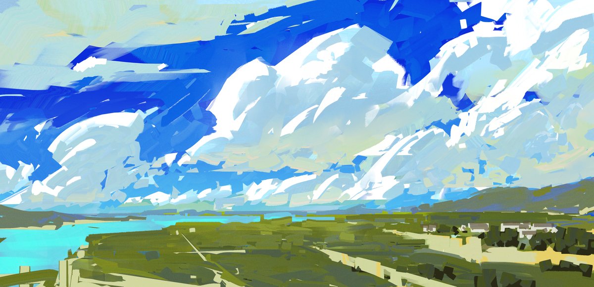「Blue skies. 」|Jordan Grimmerのイラスト
