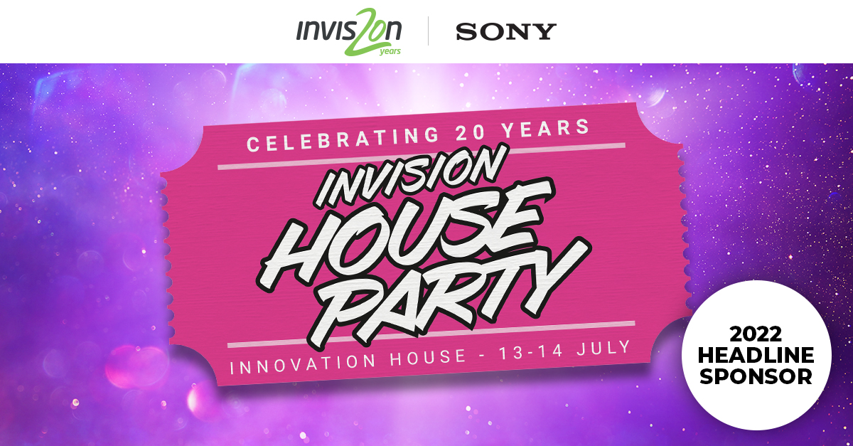 Invision_UK's tweet photo. 📣𝐈𝐍𝐕𝐈𝐒𝐈𝐎𝐍 𝐇𝐎𝐔𝐒𝐄 𝐏𝐀𝐑𝐓𝐘 𝐀𝐍𝐍𝐎𝐔𝐍𝐂𝐄𝐌𝐄𝐍𝐓 📣
We’re pleased to announce that @sonyproeurope is headline sponsor for our must-attend #InvisionHouseParty.
Check out their latest products on show by booking your space now: https://t.co/5WL7PYCwa7 https://t.co/dwBX1Bczmc