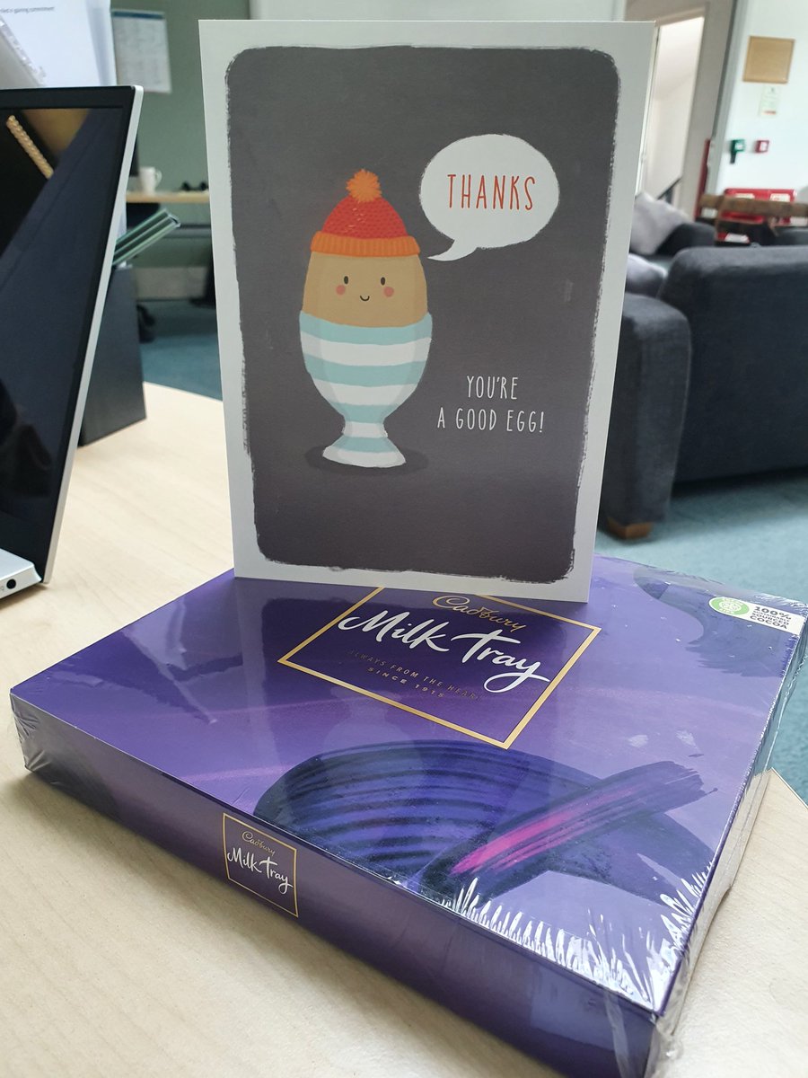 Happy Friday 🥳 One of my first ever clients dropped this off today, he should be so incredibly proud of everything he has achieved in the last year - he is now 2 months into his job and the happiest he's been. He's made my day 🙌🏻 <a href="/GECCoSCOT/">GECCo</a>