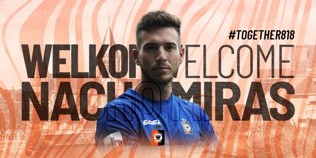 KMSKDeinze's tweet photo. Bienvenido, Nacho Miras! 🧡🖤

De Spaanse keeper tekent een contract van 2+1 seizoenen. 

Meer info 👉 https://t.co/8FbY7znYgF https://t.co/fYdmxyZXFn