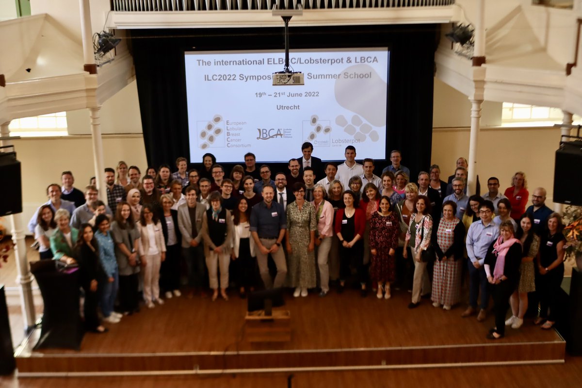 PWBDerksen's tweet photo. As Founder and Chair of @ELBCC and #CA19138 #Lobsterpot, a huge thanks to all #ILCSYMPOSIUM participants for a wonderful meeting. Inspiring interactions working towards a better diagnosis, and #ILC treatment. Thanks to my co-chair @ChristineDesme2!!! #Mechanocontrol @Cancer_UMCU https://t.co/lIl6TuelDi