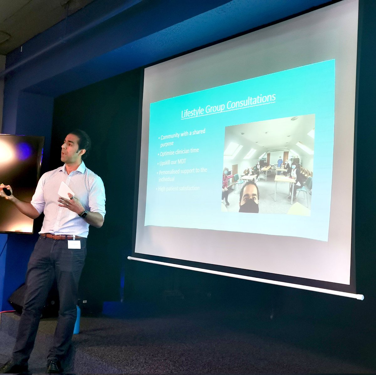 @NHSAARealisticMedicine (@nhsaarealistic1) on Twitter photo Inspiring talk from <a href="/docsabharwal/">Rohit Sabharwal</a> on his Lifestyle Medicine pilot, with some fantastic results πͺπ»π <a href="/PeterOBrien1973/">Peter O'Brien</a> <a href="/DrSLAnderson/">Dr Stacey Anderson</a> <a href="/NHSaaa/">NHS Ayrshire & Arran</a> Inspiring talk from <a href="/docsabharwal/">Rohit Sabharwal</a> on his Lifestyle Medicine pilot, with some fantastic results πͺπ»π <a href="/PeterOBrien1973/">Peter O'Brien</a> <a href="/DrSLAnderson/">Dr Stacey Anderson</a> <a href="/NHSaaa/">NHS Ayrshire & Arran</a>