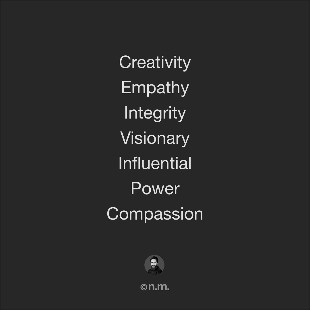 nmqureshi's tweet photo. If your actions inspire others to dream more, learn more, do more and become more, you are a leader. - Simon Sinek

Leadership is a soul of:…

CREATIVITY | EMPATHY | INTEGRITY | VISIONARY | INFLUENTIAL | POWER | COMPASSION 
#leadership #creativity #empathy #compassion https://t.co/A3CV68egUt