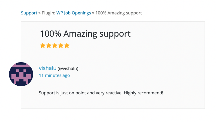 hirezoot's tweet photo. Ending the week on a high! Just got our 85th Five-star rating 🎉🥳

Thanks for all the love and support❤️

Promise to delight our users with more amazing features 👉 https://t.co/hRGBkj6mKt

#WordPress #JobListingPlugin #PluginReview #HappyCustomer #CustomerFeedback https://t.co/SCs3Wxxkre