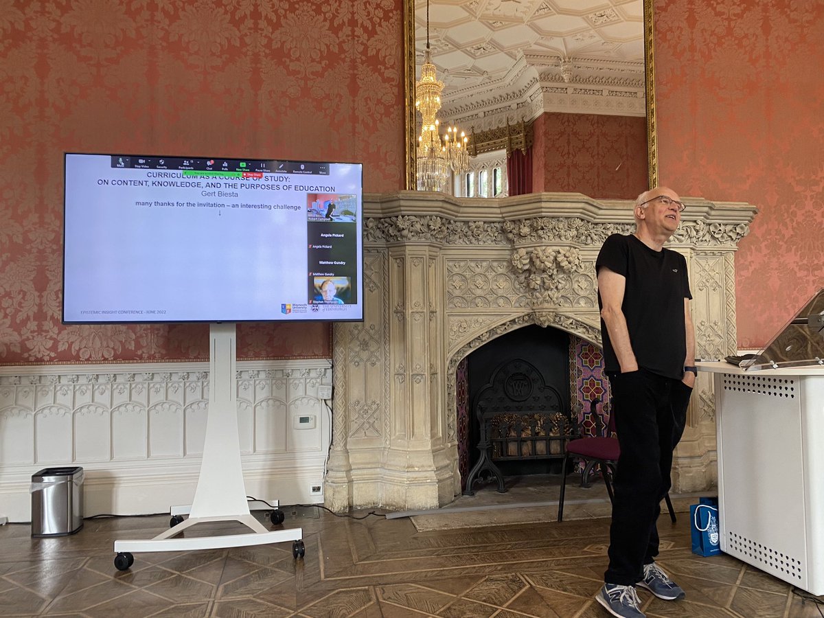 stmaryssecsci's tweet photo. Day 2 of the conference up and running. We are honoured to welcome Gert Biesta to share his thoughts on the curriculum #LASAR22 https://t.co/c8kAJW8J2i